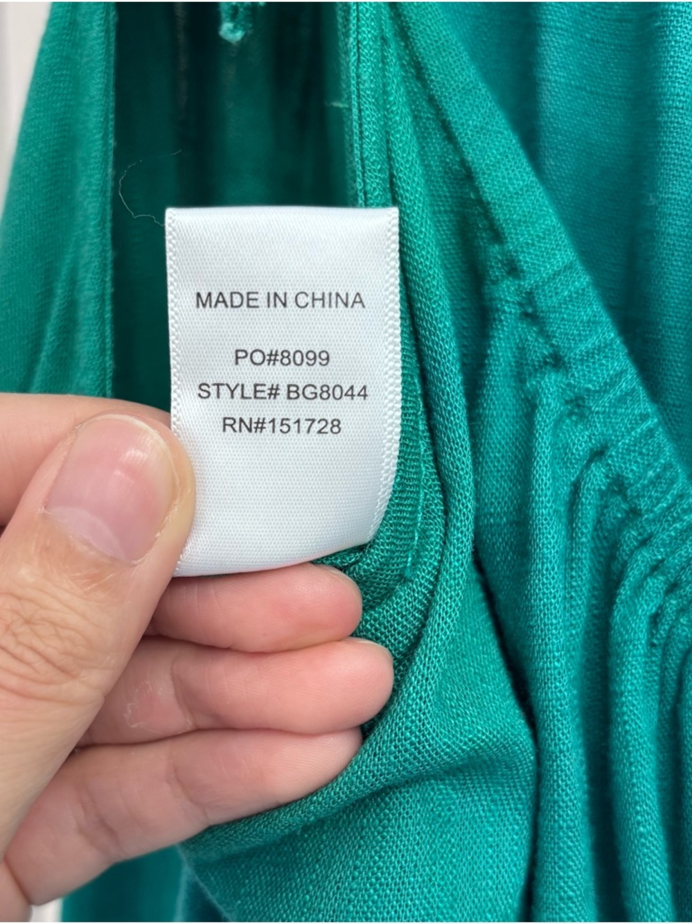ee:some Emerald Wide-Leg Jumpsuit - Picture 12 of 16